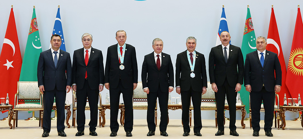 Cumhurbaşkanı Erdoğan'a, &amp;quot;Türk Dünyası Ali Nişanı&amp;quot; verildi